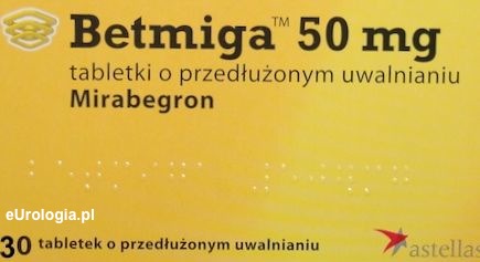 Ulotka leku Betmiga - Mirabegron