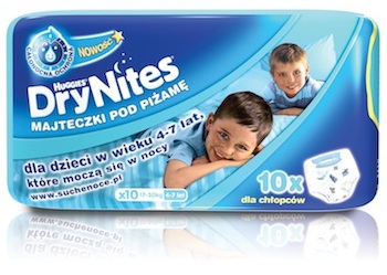 Darmow próbki majtek chłonnych DryNites